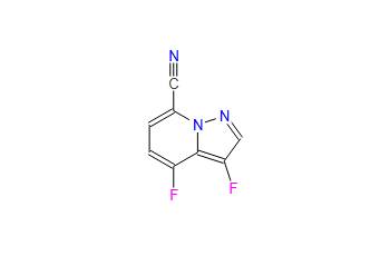 Pyrazolo[1,5-a]pyridine-7-carbonitrile, 3,4-difluoro-